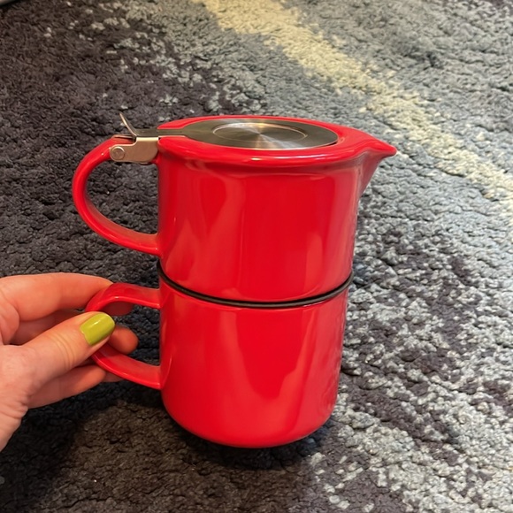 Tea for One with Infuser, New - Picture 1 of 8